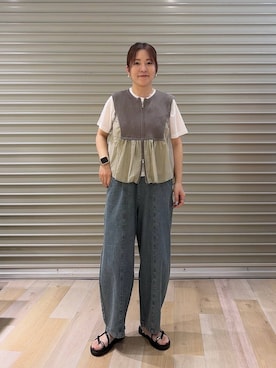 「30代_LEPSIM」｜TOMAさん（レディース・160cm）の春コーディネート