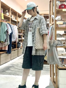 shino_bleu_さん（レディース・158cm）の夏コーディネート