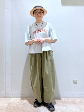 ぽんかよさん（レディース・157cm）の春コーディネート