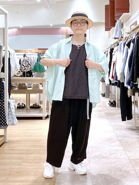 ぽんかよさん（レディース・157cm）の春コーディネート