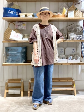 ぽんかよさん(レディース・157cm)の夏コーディネート