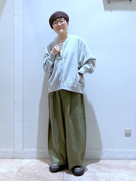 ぽんかよさん（レディース・157cm）の秋コーディネート
