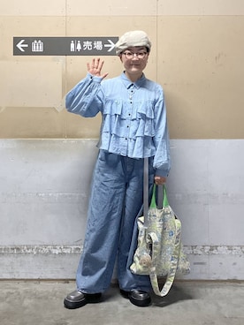 ぽんかよさん（レディース・157cm）の春コーディネート