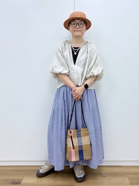 ぽんかよさん（レディース・157cm）の春コーディネート