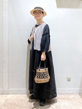 ぽんかよさん（レディース・157cm）の春コーディネート