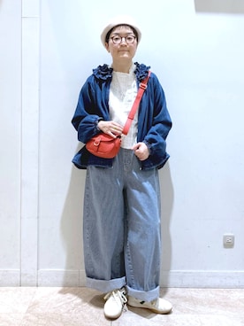 ぽんかよさん（レディース・157cm）の春コーディネート