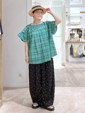ぽんかよさん(レディース・157cm)の夏コーディネート