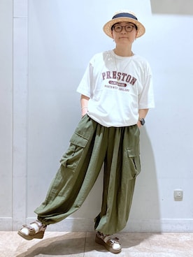 ぽんかよさん(レディース・157cm)の夏コーディネート