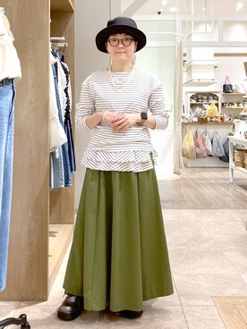 ぽんかよさん(レディース・157cm)の春コーディネート