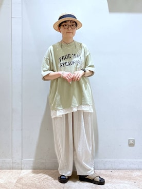 ぽんかよさん(レディース・157cm)の春コーディネート