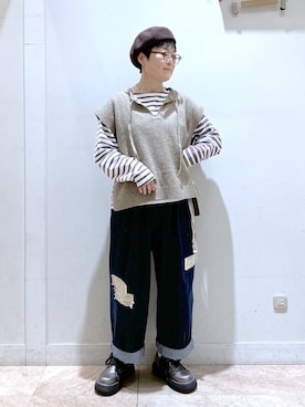 ぽんかよさん（レディース・157cm）の秋コーディネート