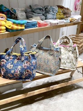 「studio CLIP（スタディオクリップ）のアイテム（バッグ）」を使った、ぽんかよさん（レディース・157cm）の春コーディネート