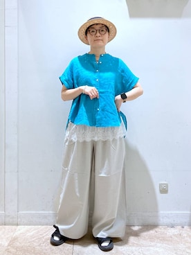 ぽんかよさん(レディース・157cm)の夏コーディネート