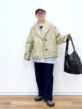 ぽんかよさん（レディース・157cm）の春コーディネート