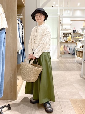 ぽんかよさん（レディース・157cm）の春コーディネート