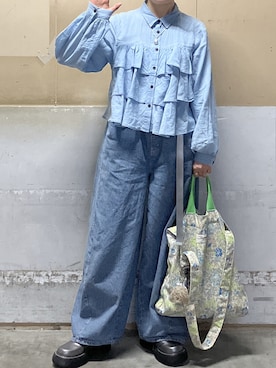 ぽんかよさん（レディース・157cm）の春コーディネート