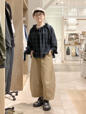 ぽんかよさん（レディース・157cm）の秋コーディネート