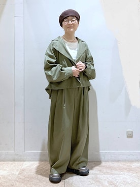 ぽんかよさん（レディース・157cm）の秋コーディネート
