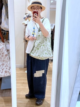 ぽんかよさん（レディース・157cm）の夏コーディネート