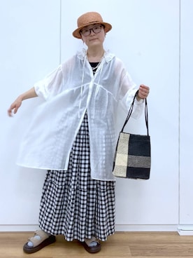 ぽんかよさん（レディース・157cm）の春コーディネート