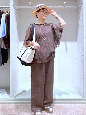 ぽんかよさん(レディース・157cm)の夏コーディネート