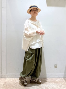ぽんかよさん(レディース・157cm)の夏コーディネート