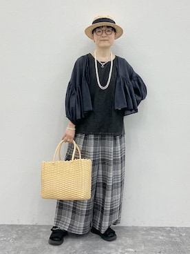 ぽんかよさん（レディース・157cm）の春コーディネート
