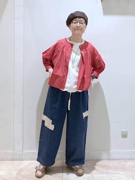 ぽんかよさん(レディース・157cm)の夏コーディネート