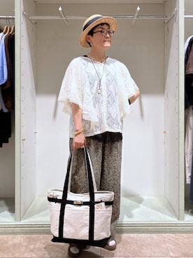 ぽんかよさん(レディース・157cm)の夏コーディネート