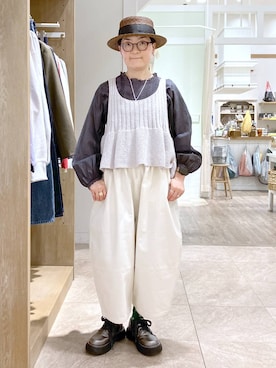 ぽんかよさん（レディース・157cm）の春コーディネート