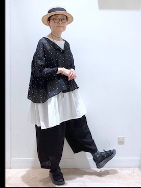 ぽんかよさん（レディース・157cm）の春コーディネート