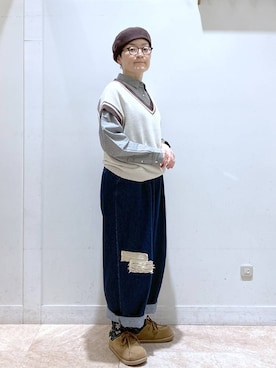 ぽんかよさん(レディース・157cm)の秋コーディネート