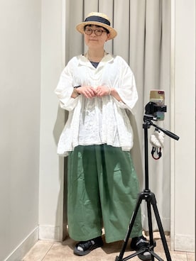 「studio CLIP（スタディオクリップ）のアイテム」を使った、ぽんかよさん（レディース・157cm）の春コーディネート