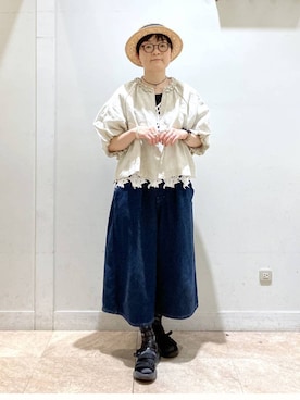 ぽんかよさん（レディース・157cm）の春コーディネート