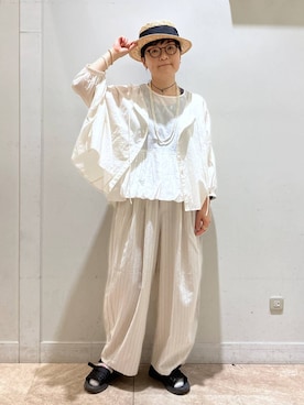 ぽんかよさん（レディース・157cm）の春コーディネート