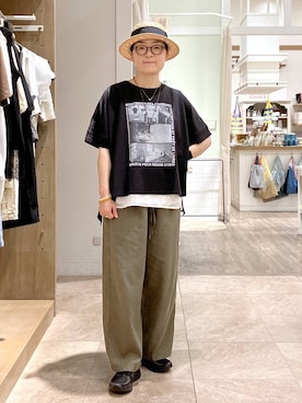 ぽんかよさん(レディース・157cm)の夏コーディネート
