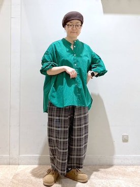 ぽんかよさん（レディース・157cm）の秋コーディネート