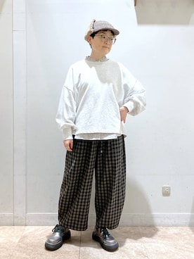 ぽんかよさん(レディース・157cm)の秋コーディネート