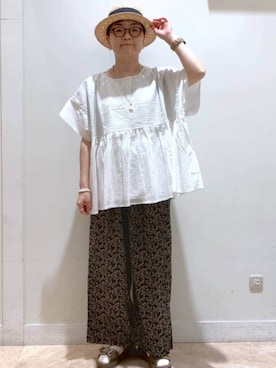 ぽんかよさん(レディース・157cm)の夏コーディネート