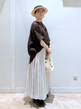 ぽんかよさん(レディース・157cm)の夏コーディネート