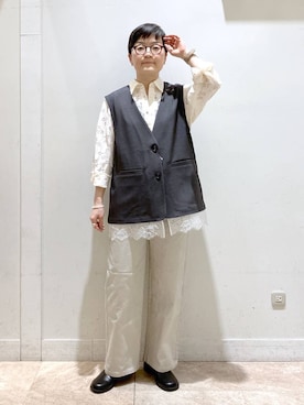 ぽんかよさん（レディース・157cm）の春コーディネート