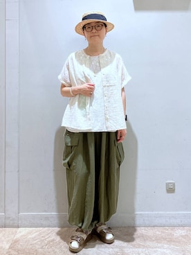 ぽんかよさん(レディース・157cm)の夏コーディネート