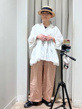 「studio CLIP（スタディオクリップ）のアイテム」を使った、ぽんかよさん（レディース・157cm）の春コーディネート