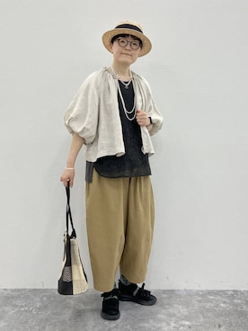 ぽんかよさん（レディース・157cm）の春コーディネート