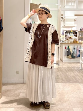 ぽんかよさん(レディース・157cm)の夏コーディネート