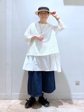 ぽんかよさん（レディース・157cm）の春コーディネート