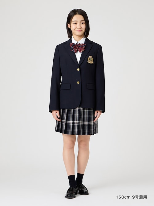 ジャケット ゴールドエンブレム ブレザー 制服 学生 中学 高校