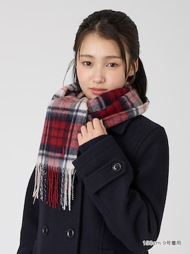 「EASTBOY（イーストボーイ）のP コート 制服 スクールコート 中学生 高校生（ピーコート、ブルー系）」を使った、EASTBOY 1さん（レディース・158cm）の秋コーディネート