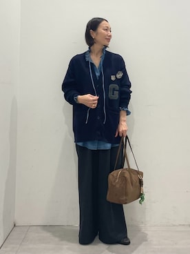 「IOMMI（イオミ）のアイテム」を使った、MATSUさん（レディース・154cm）の秋コーディネート