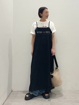 「marco masi（マルコマージ）のアイテム」を使った、MATSUさん（レディース・154cm）の春コーディネート